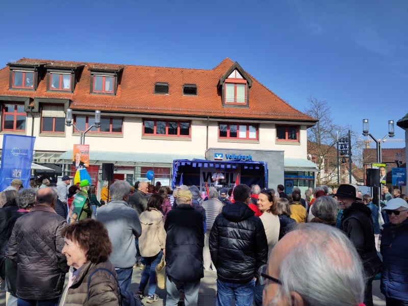 Blick zur Bühne